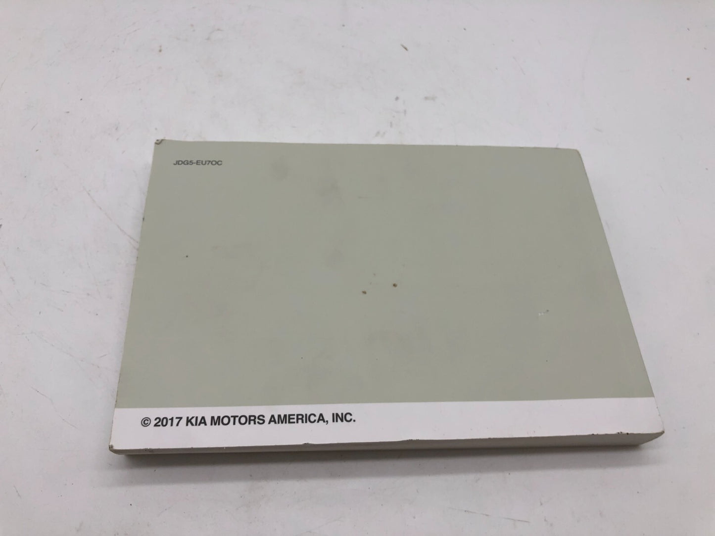 2018 Kia Optima Owners Manual OEM A01B31012