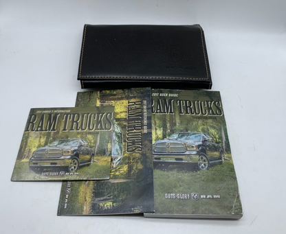 2017 Ram 1500 Owners Manual Users Guide Set with Case OEM C02B50025