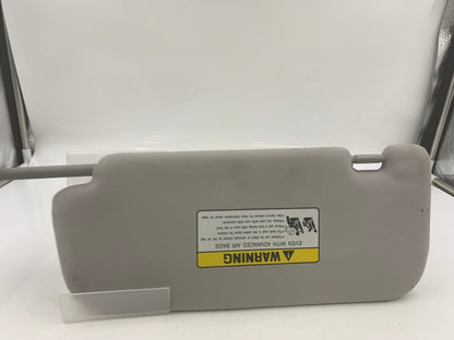 2012-2017 Hyundai Azera Passenger Sun Visor Gray Illuminated OEM C03B02086