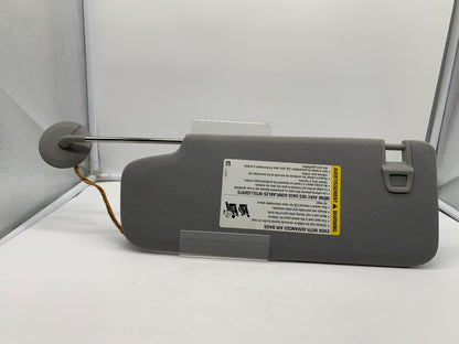 2018-2020 GMC Terrain Passenger Sun Visor Illuminated Gray OEM