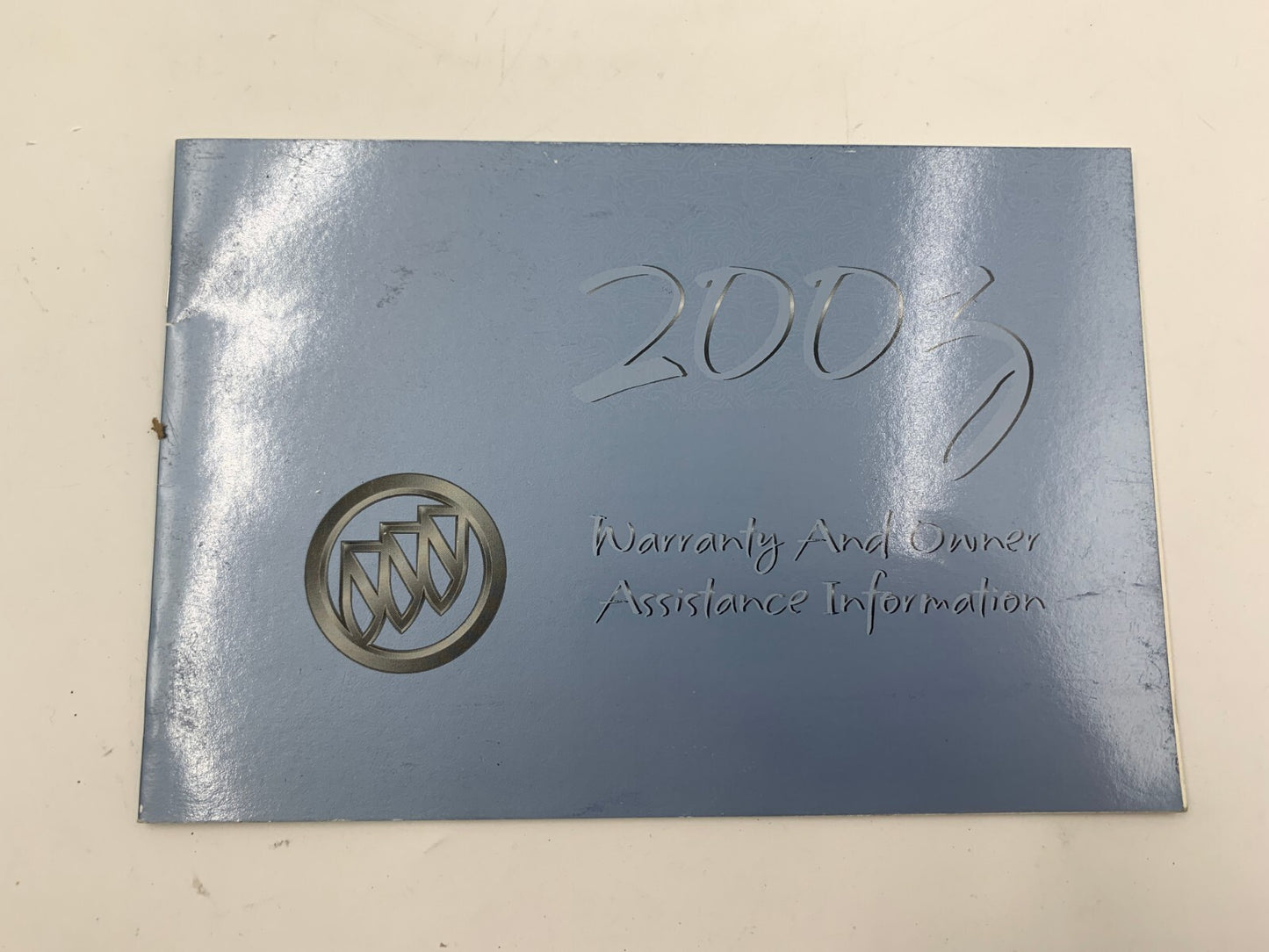 2003 Buick Rendezvous Owners Manual Set OEM