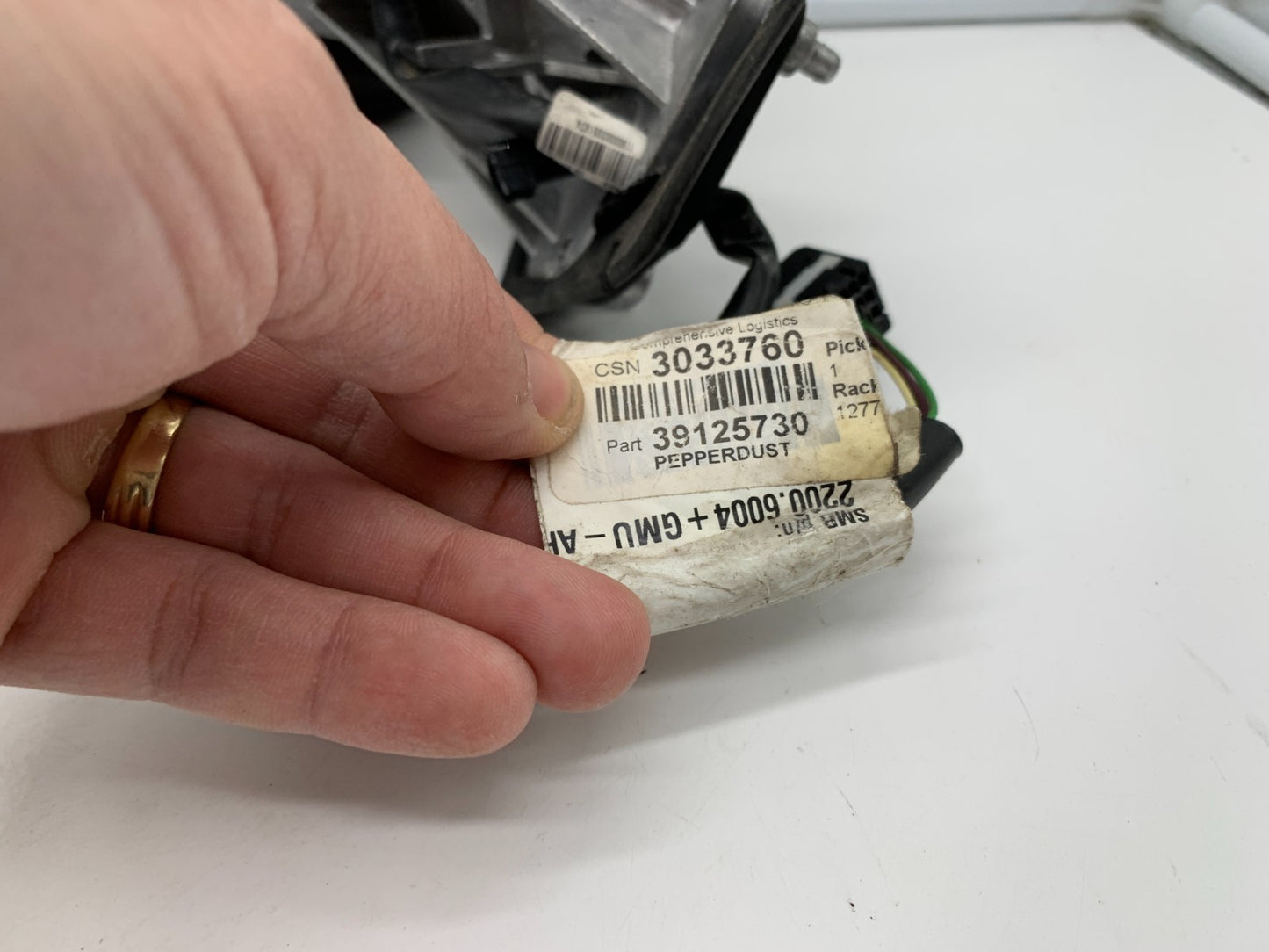 2016-2018 Chevrolet Cruze Passenger Side View Power Door Mirror Bronze OEM