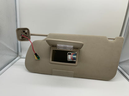 2009-2012 Ford Flex Driver Sun Visor Beige Illuminated OEM B03B25072