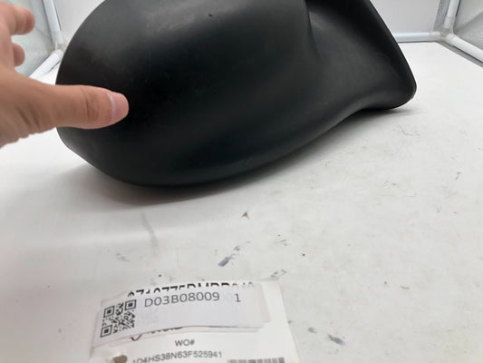 2001-2003 Dodge Durango Passenger Side View Power Door Mirror Black D03B08009