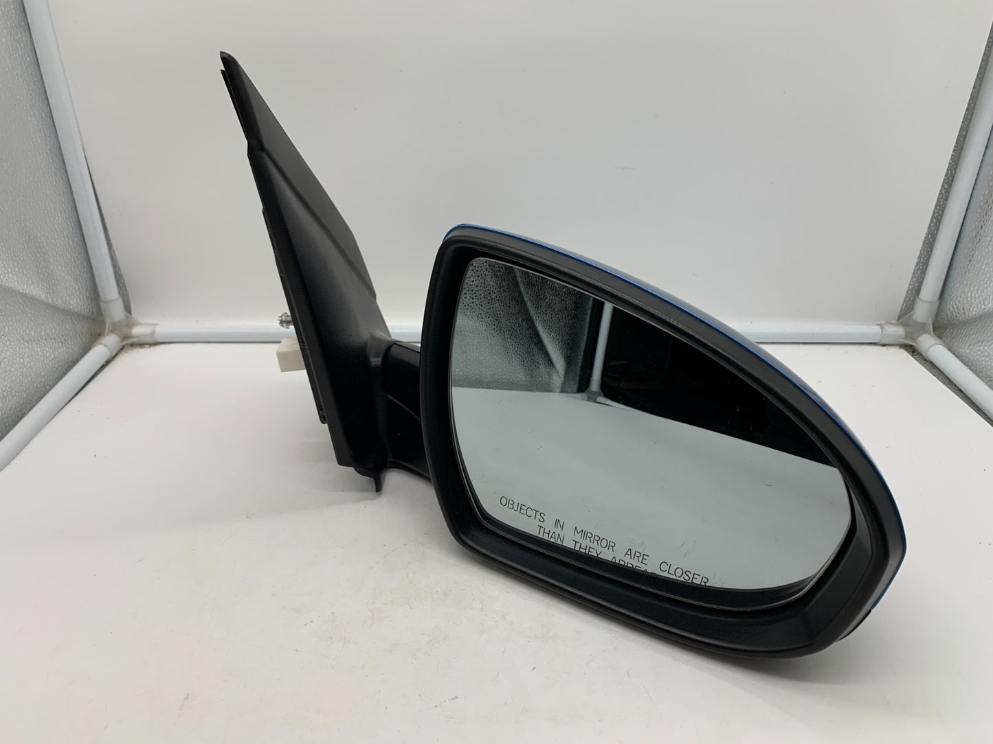 2016-2018 Hyundai Tucson Passenger Side View Power Door Mirror Blue OEM