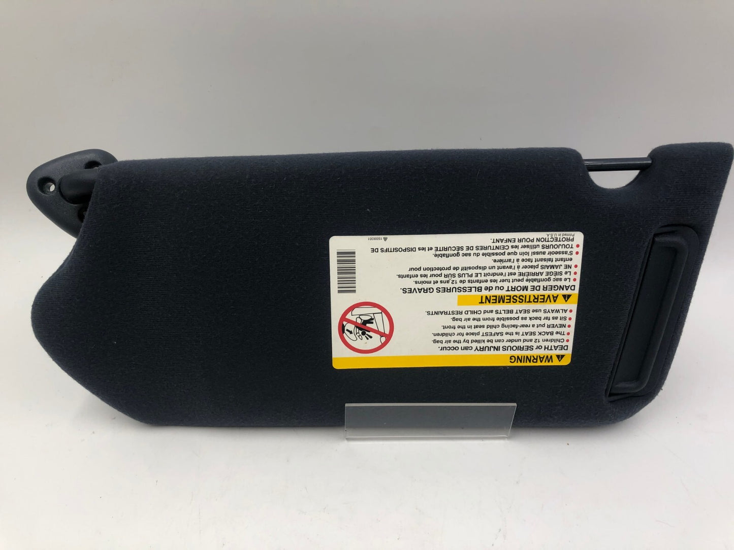 2000-2005 Chevrolet Impala Passenger Sun Visor Blue OEM D04B21003