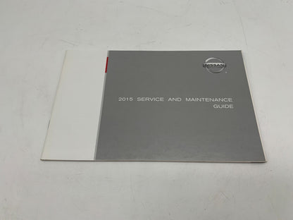 2015 Nissan Sentra Owners Manual Set with Case OEM R01B50023