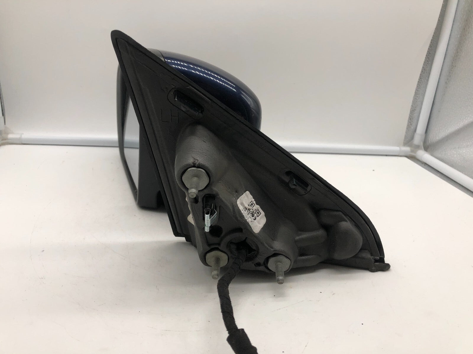 2017-2023 Jeep Compass Driver Side View Power Door Mirror Blue BSA OEM D02B03004