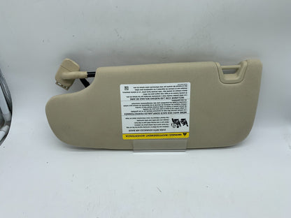 2015-2024 Ford Edge Passenger Sun Visor Sunvisor Beige Illumination C02B32001