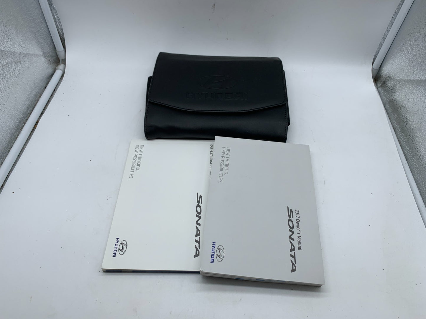 2017 Hyundai Sonata Owners Manual Set with Case OEM D02B09036