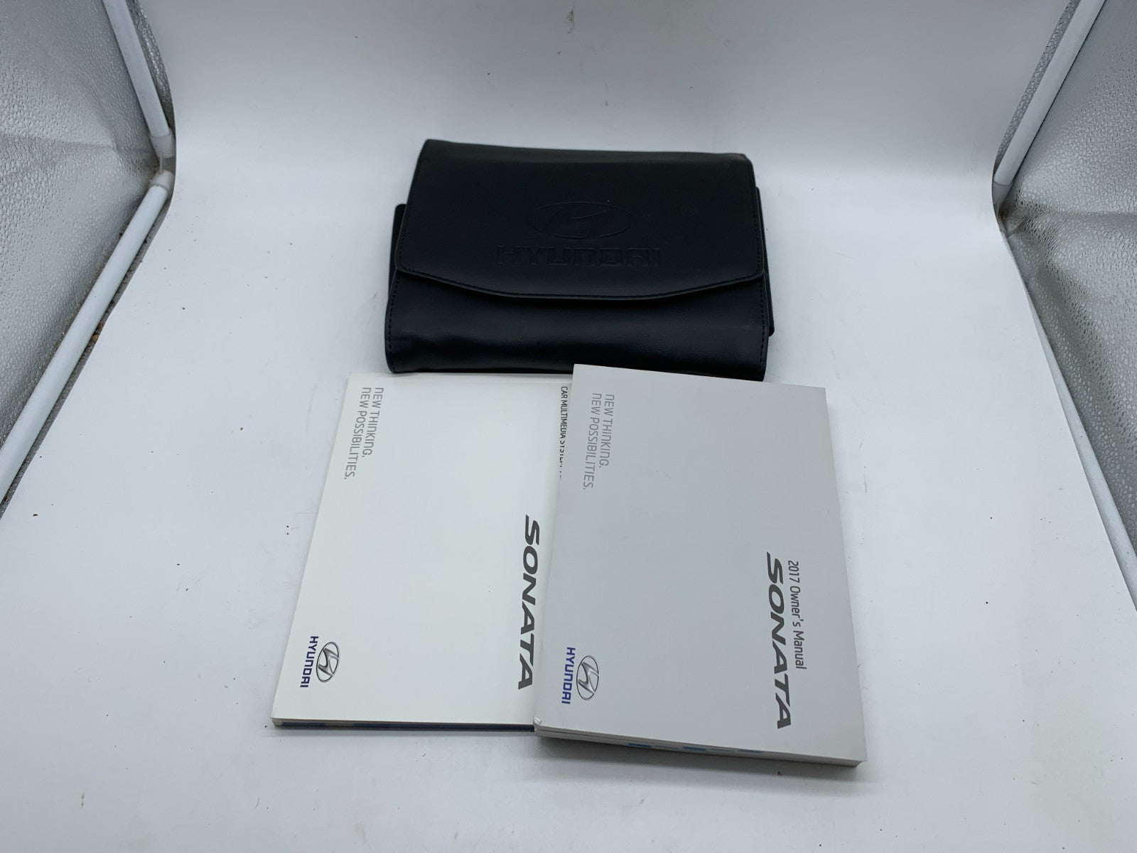 2017 Hyundai Sonata Owners Manual Set with Case OEM D02B09036