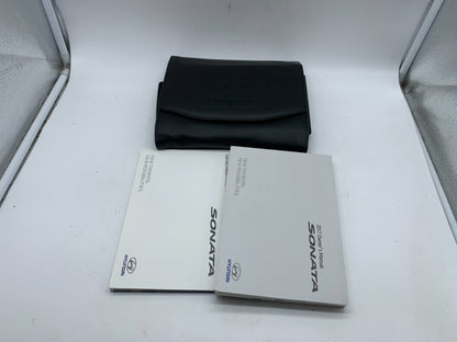 2017 Hyundai Sonata Owners Manual Set with Case OEM D02B09036