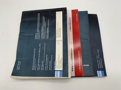 2012 Hyundai Accent Owners Manual Set with Case OEM B02B11020