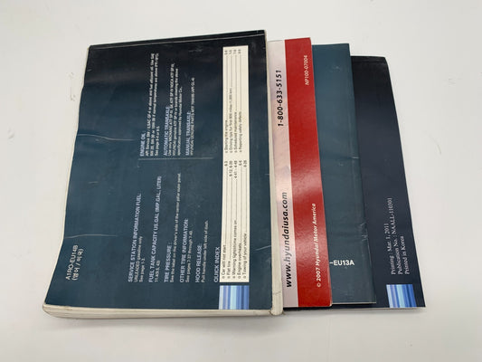 2012 Hyundai Accent Owners Manual Set with Case OEM B02B11020