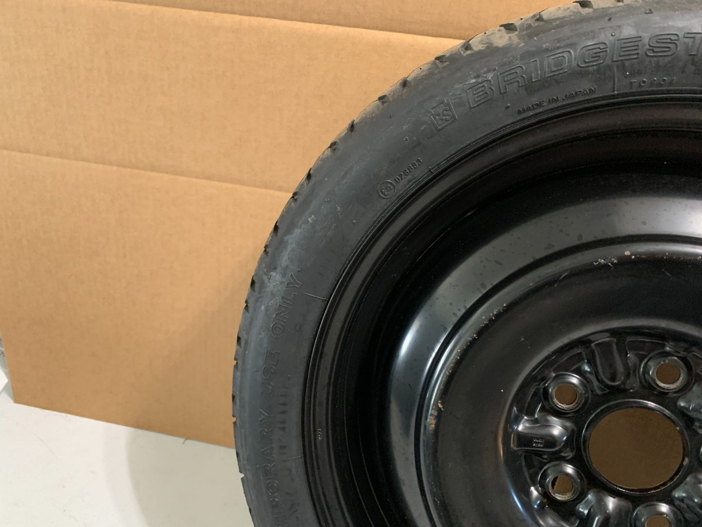 2010-2012 Lexus HS250 HS 250 17" Spare Tire Wheel Compact Donut T145/70D17