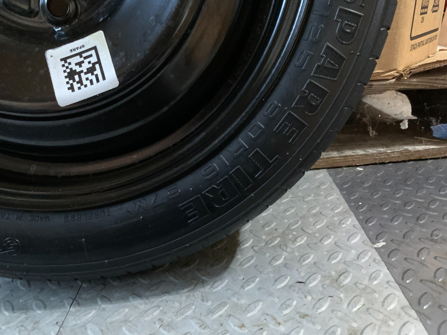 2012-2018 Ford Focus 16" Spare Tire Wheel Compact Donut T125/80R16