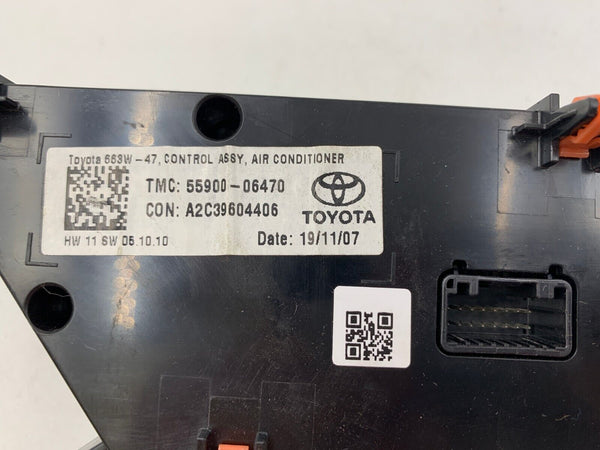 2018-2022 Toyota Camry AC Heater Climate Control Temperature Unit OEM D01B14036