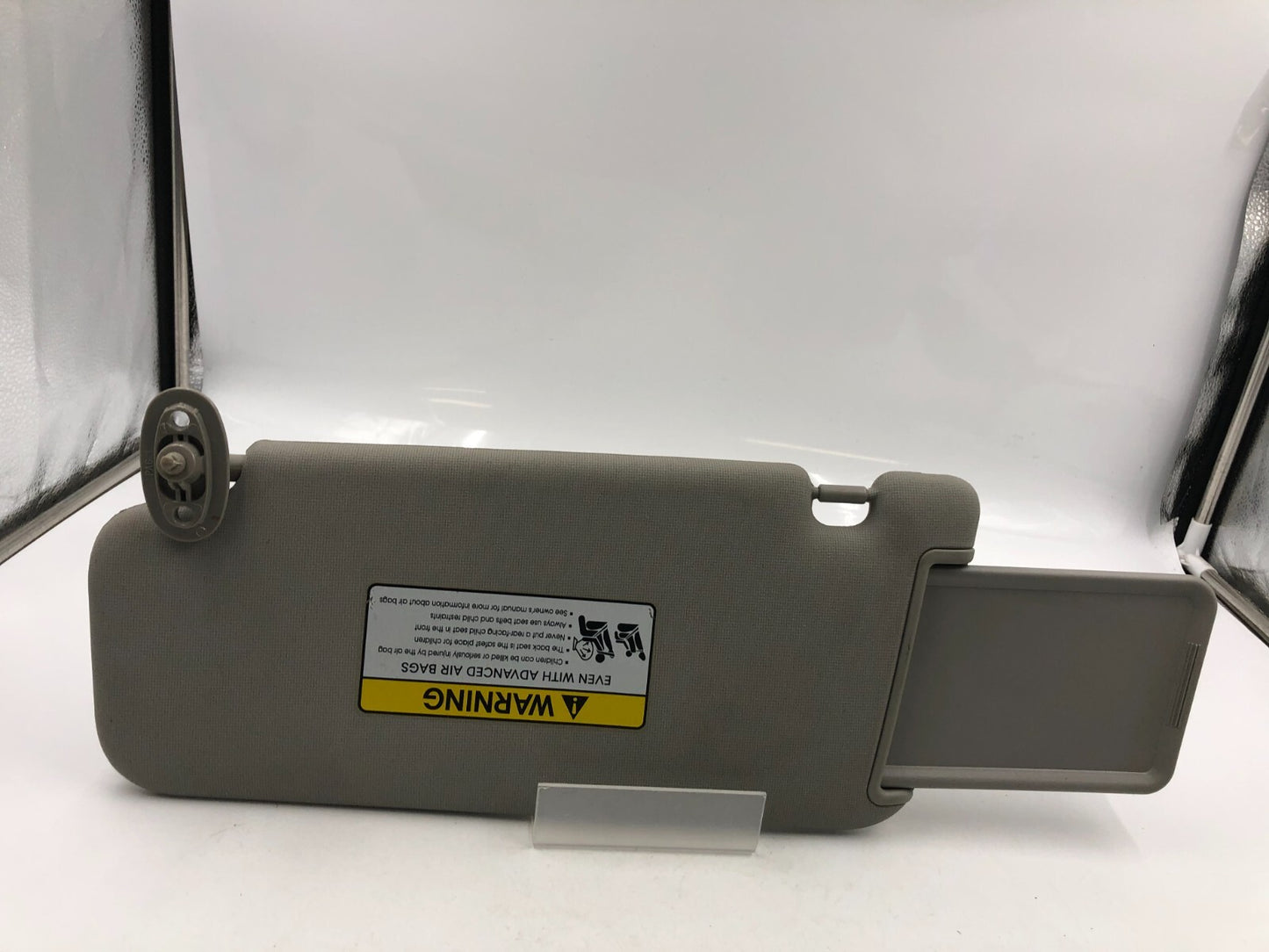 2010-2013 Kia Forte Passenger Sun Visor Gray OEM A04B19068