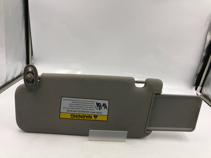 2010-2013 Kia Forte Passenger Sun Visor Gray OEM A04B19068