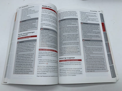 2012 Audi A6 Owners Manual Set with Case OEM A02B50049
