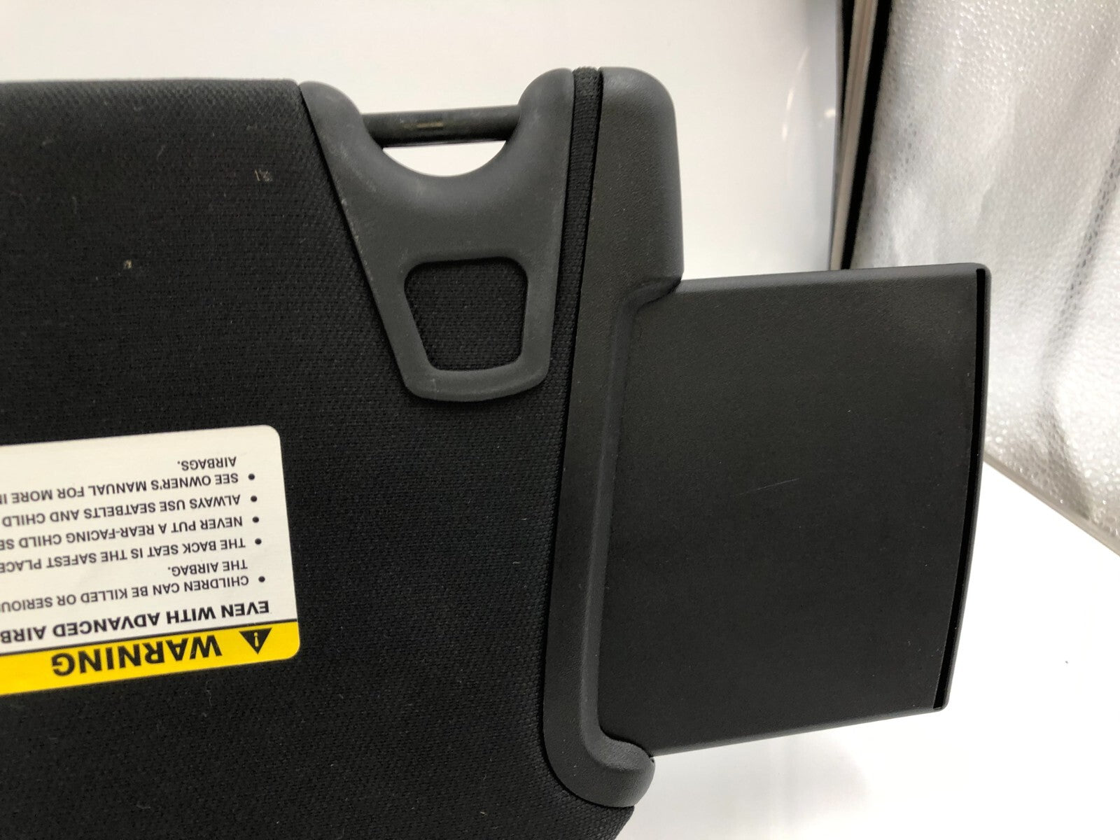 2014-2022 Dodge Charger Passenger Sun Visor Black Illuminated OEM A01B53083