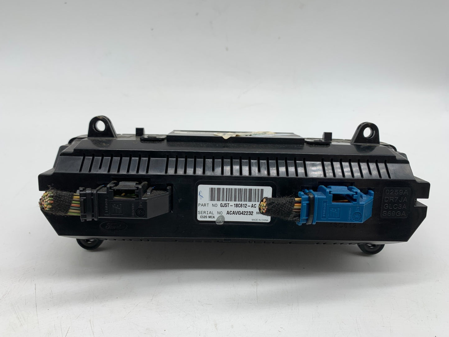 2017 Ford Escape AC Heater Climate Control Unit OEM B02B24002