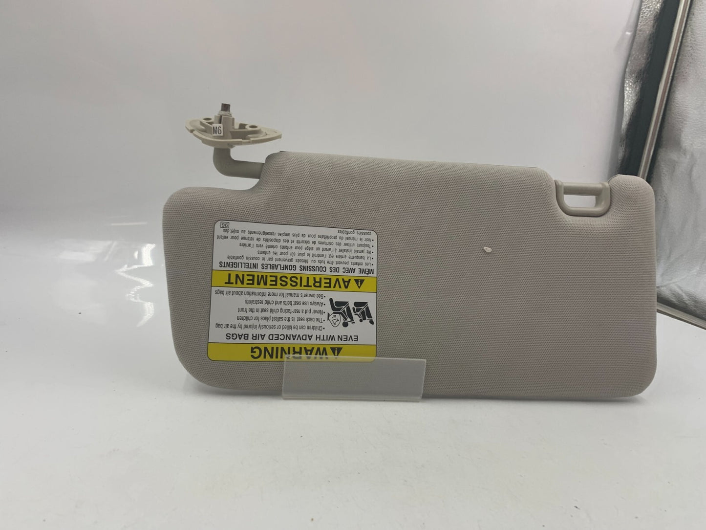2011-2016 Kia Optima Passenger Sun Visor Gray OEM A02B52050