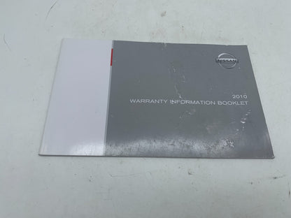 2010 Nissan Sentra Owners Manual Set with Case OEM