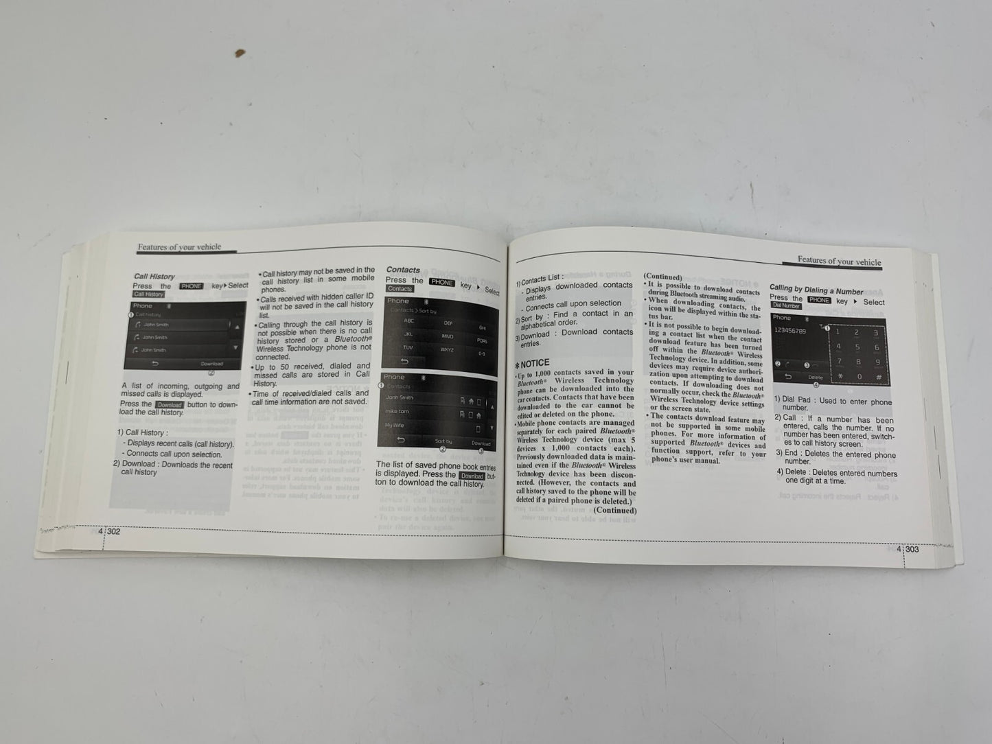 2017 Kia Sedona Owners Manual Set with Case OEM D02B64004