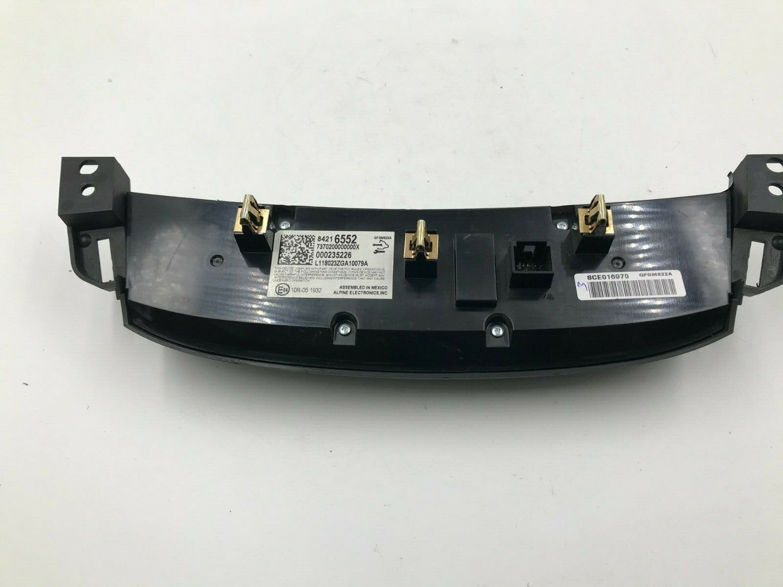 2013-2018 Chevrolet Traverse AC Heater Climate Control C04B61011