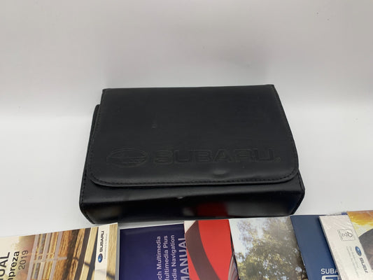 2019 Subaru Impreza Owners Manual Set with Case OEM D01B41075