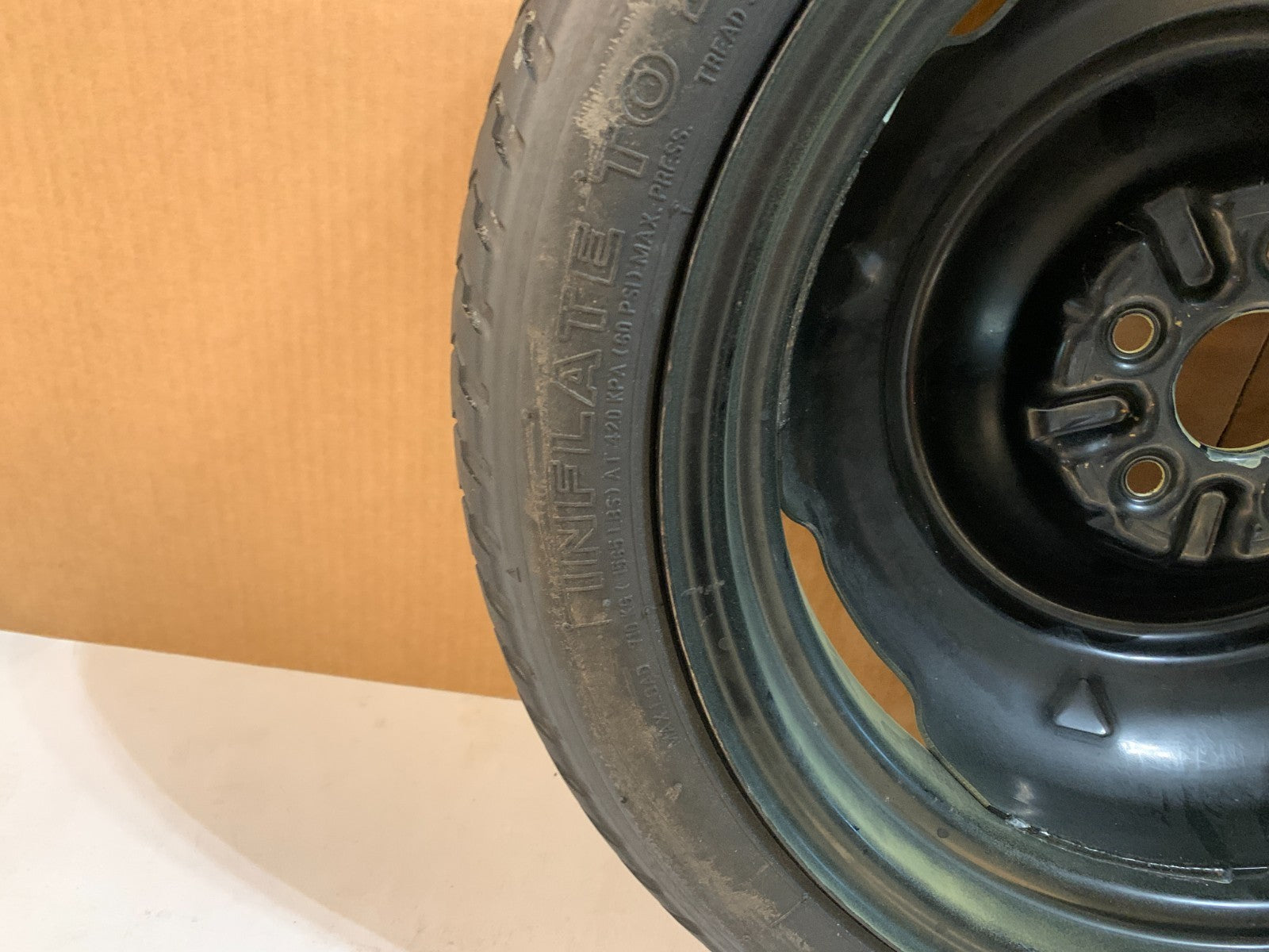 2004-2011 Toyota Prius 16" Spare Tire Compact Donut T125/70D16