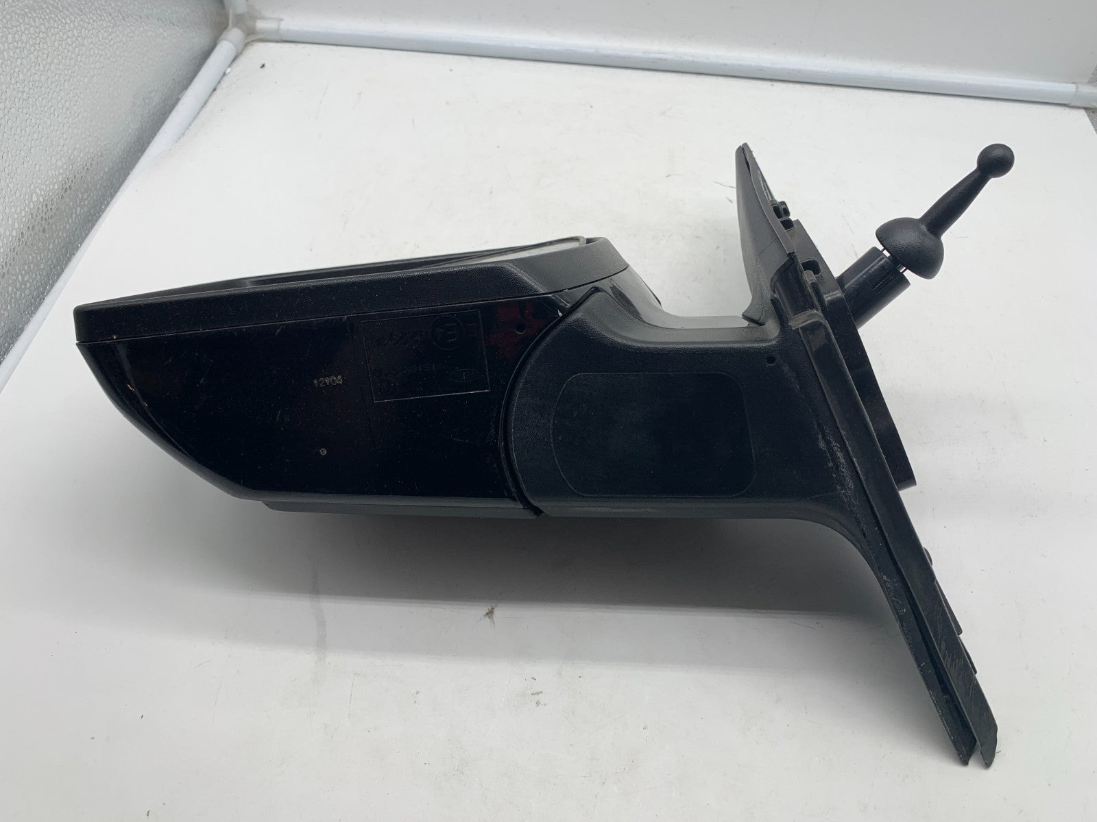 2010-2013 Kia Soul Driver Side View Manual Door Mirror Black OEM A01B56006