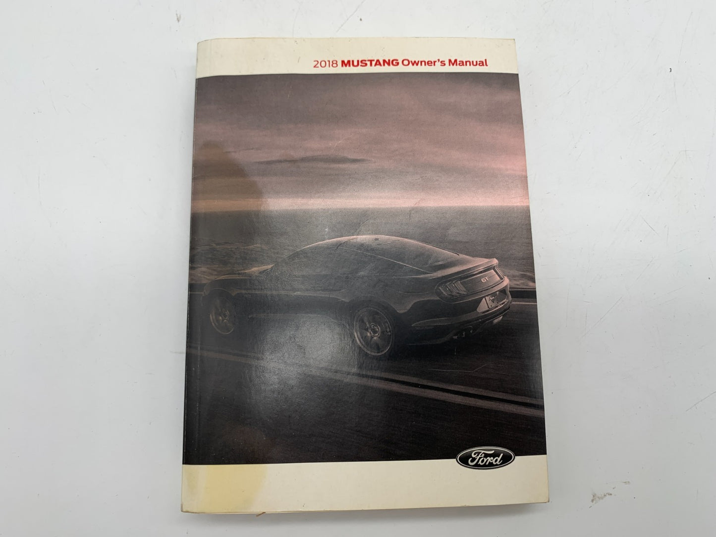 2018 Ford Mustang Owners Manual Set with Case OEM C02B21033