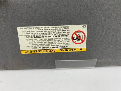2005-2012 Toyota Avalon Passenger Sun Visor Gray Illuminated OEM D04B64003