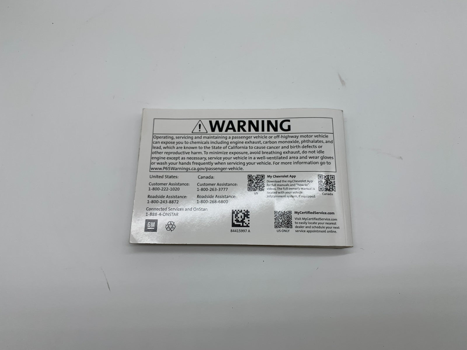 2021 Chevy Traverse Owners Manual OEM C03B54017