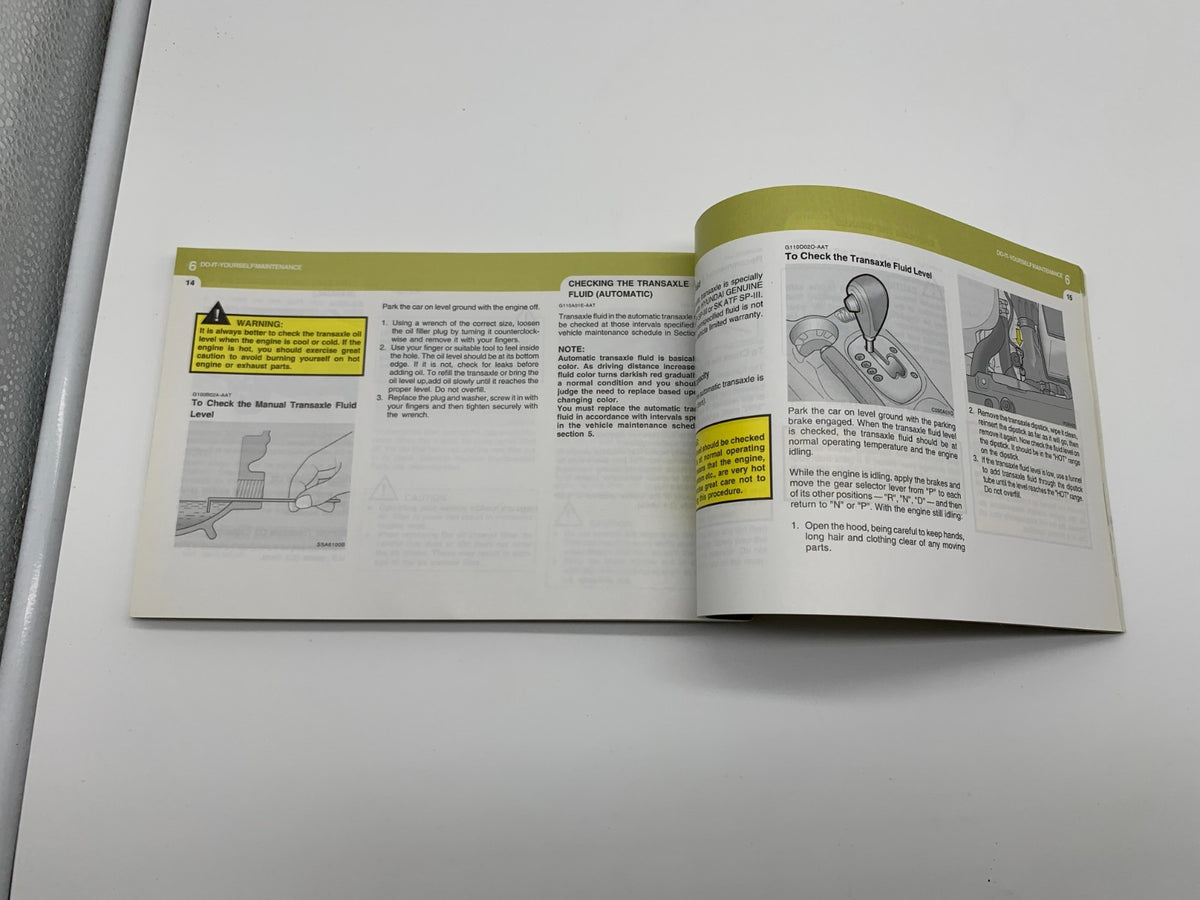 2004 Hyundai Santa FE Owners Manual OEM C02B53062