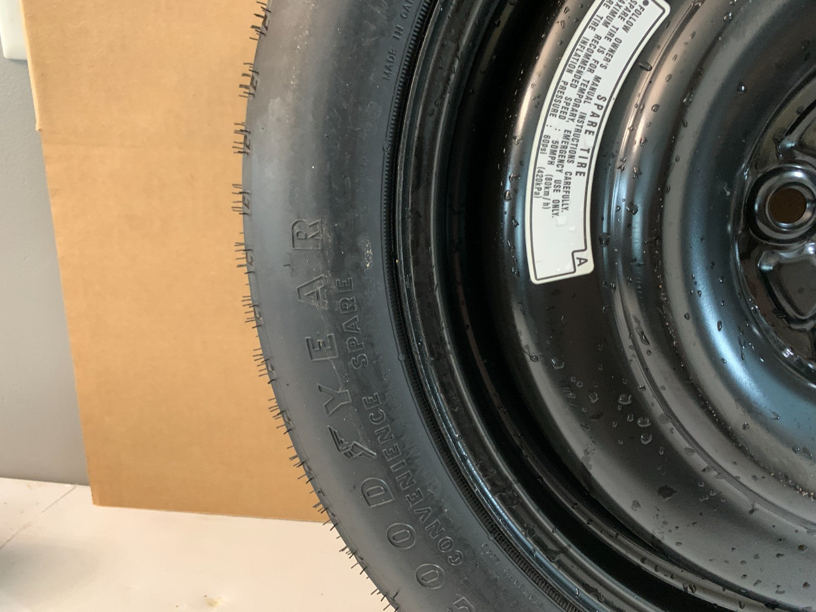 2005-2010 Honda Odyssey 17" Spare Tire Wheel Compact Donut T135/80D17 OEM