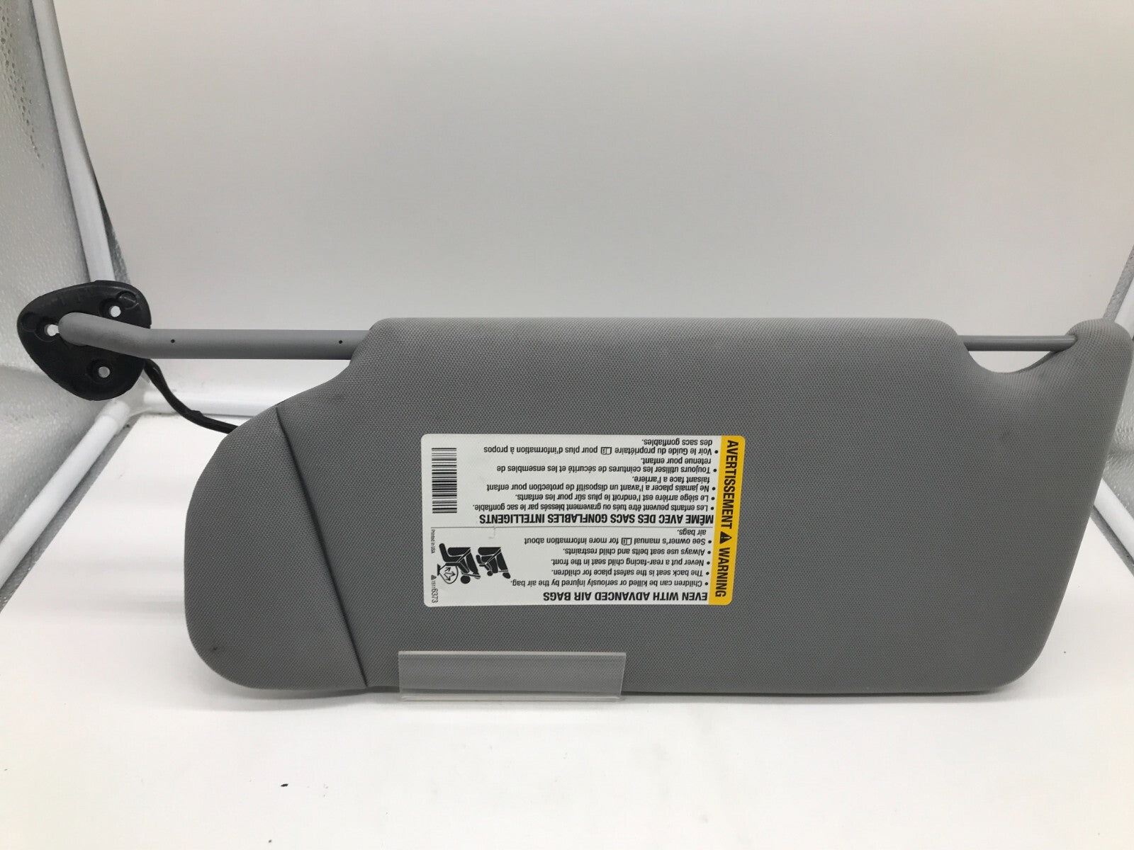 2005-2009 Buick Lacrosse Passenger Sun Visor Gray Illuminated OEM