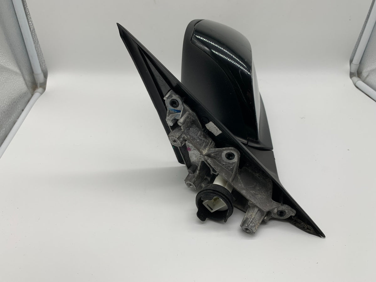 2013-2018 BMW 328i Driver Side View Power Door Mirror Black OEM C02B30066
