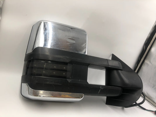 2007-2013 GMC Sierra 1500 Passenger Side View Power Door Mirror Chrome D03B43003