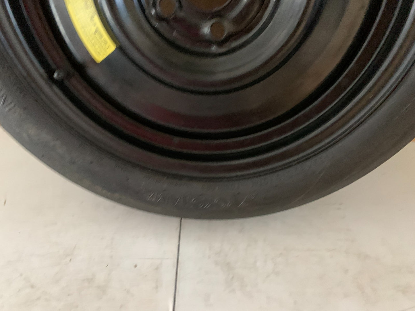 2012-2016 Subaru Impreza 16" Spare Tire Wheel Compact Donut T135/80D16
