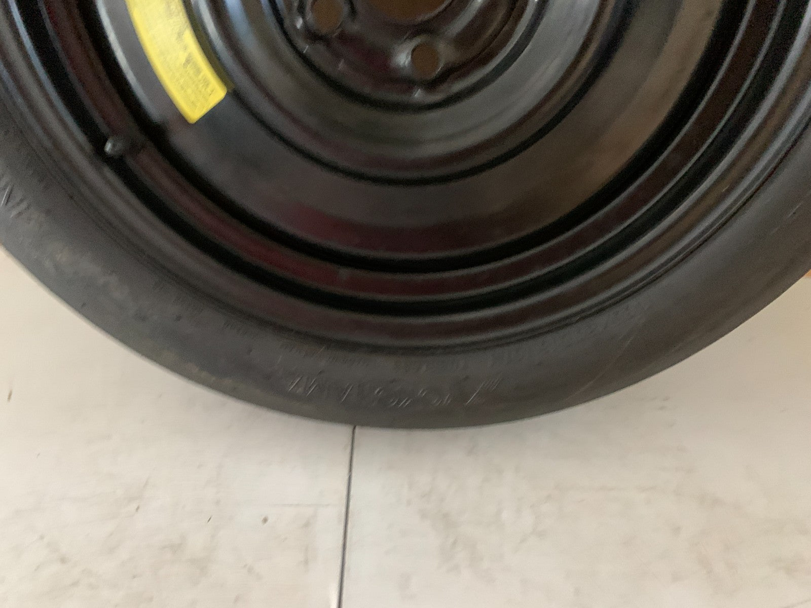 2012-2016 Subaru Impreza 16" Spare Tire Wheel Compact Donut T135/80D16