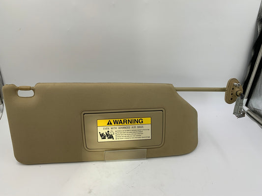 2006-2010 Honda Odyssey Passenger Sun Visor Tan Illuminated OEM C02B65011