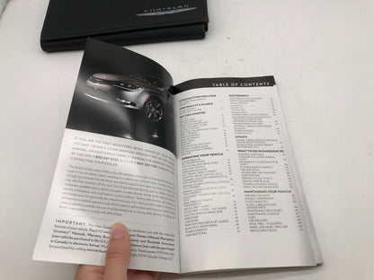 2015 Chrysler 200 Owners Manual with Case OEM A01B26004