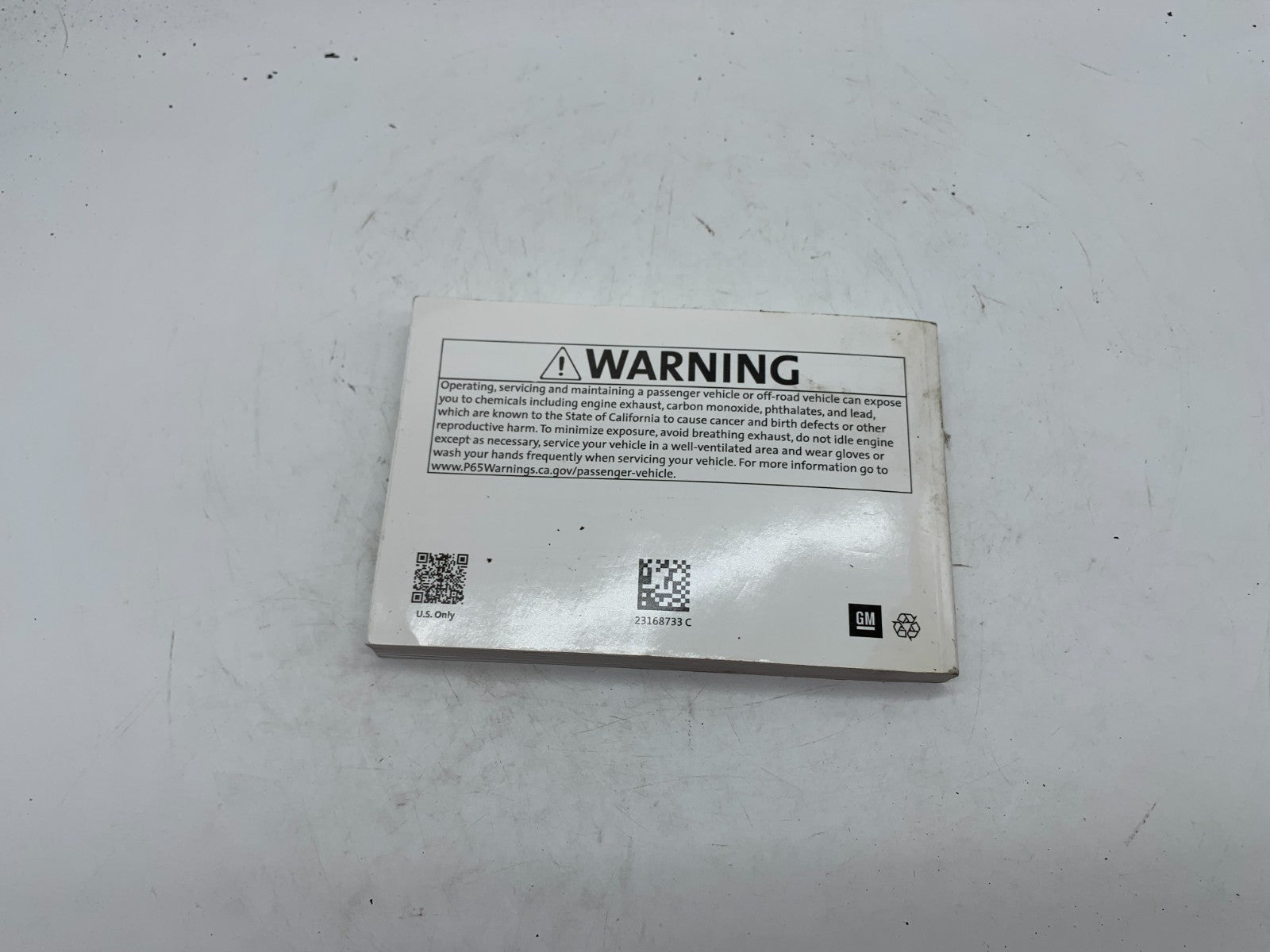 2018 Chevy Traverse Owners Manual OEM B03B51019