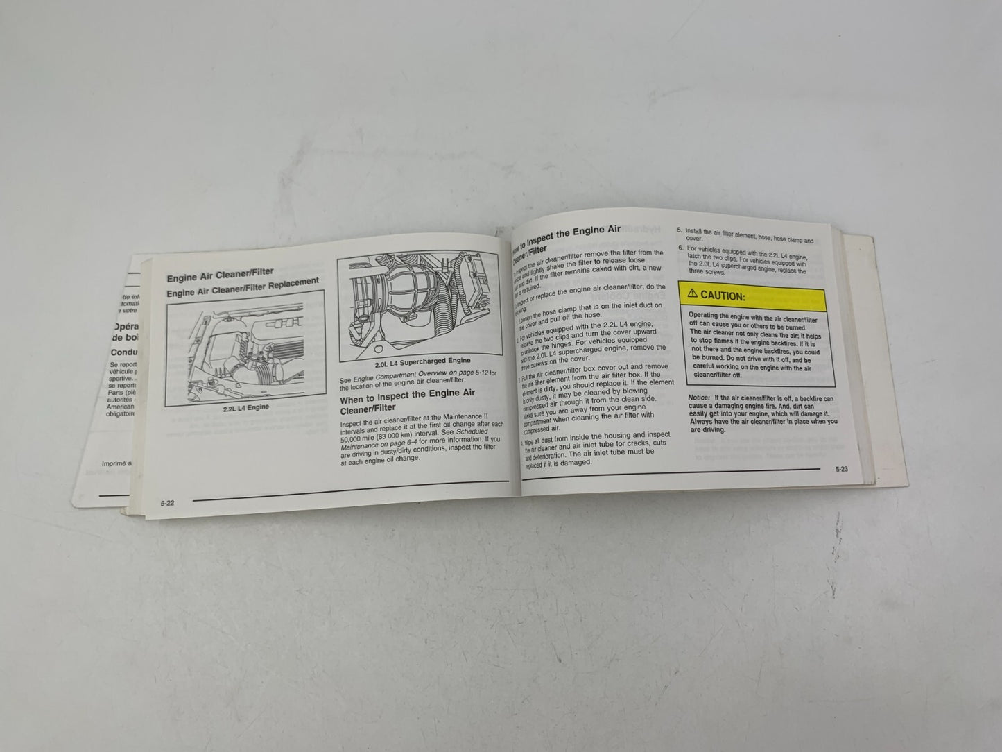 2005 Saturn Ion Owners Manual OEM A02B30013