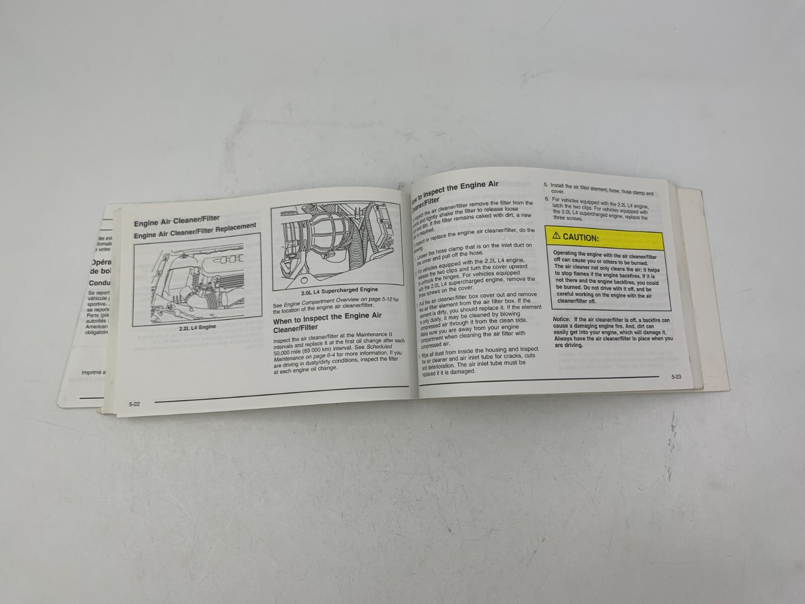 2005 Saturn Ion Owners Manual OEM A02B30013