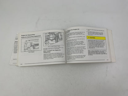 2005 Saturn Ion Owners Manual OEM A02B30013