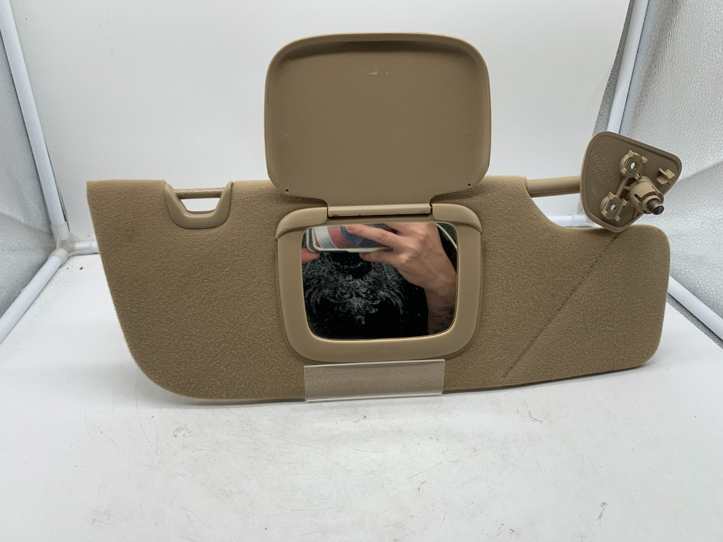 2005-2011 Ford Mustang Passenger Sun Visor Beige OEM A03B40002